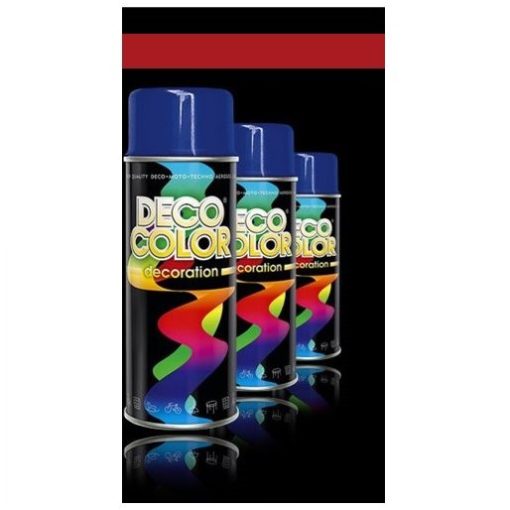 DECO COLOR - Dekorációs Spray 400ml (RAL - 3000 TŰZPIROS)