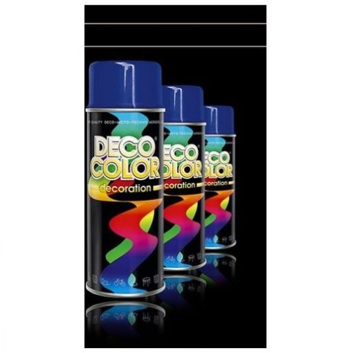 DECO COLOR - Dekorációs Spray 400ml (RAL - 9005 MATT FEKETE)