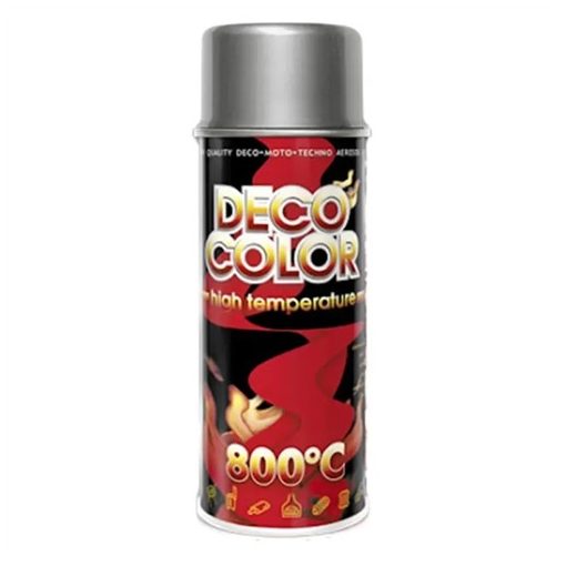 DECO COLOR - Hőálló spray 800° 400ml (EZÜST)