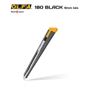 OLFA 180 Black (9mm-es) kés