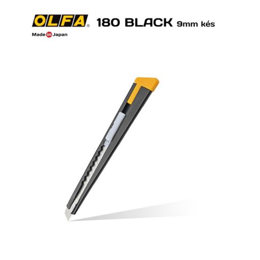 OLFA 180 Black (9mm-es) kés