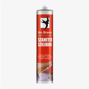 Den Braven - Szaniter szilikon ( FEKETE ) 280ml