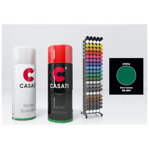 CASATI - SPRAY 616 Verde Turchese ( TÜRKIZZÖLD- RAL 6016) 400ml