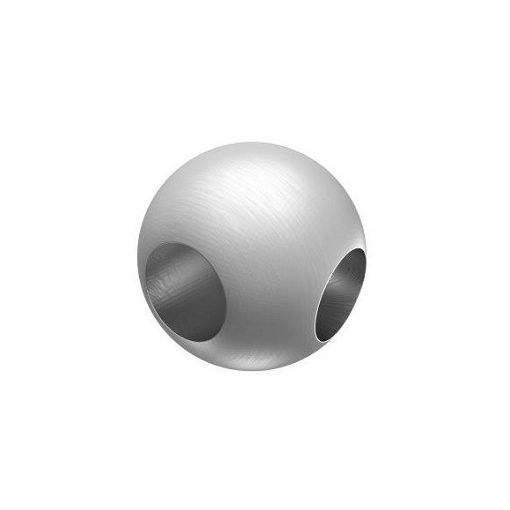 Korlát - Keresztrúd saroktoldó gömb D12 vakfurattal D20 - A/0220-225
