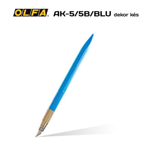 OLFA AK-5/5B/BLU Dekor kés (4mm) KÉK 