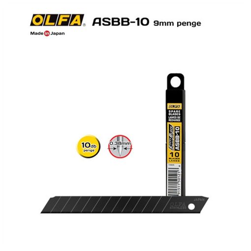 OLFA ASBB-10 (9mm-es) pótpenge 10db/csom.