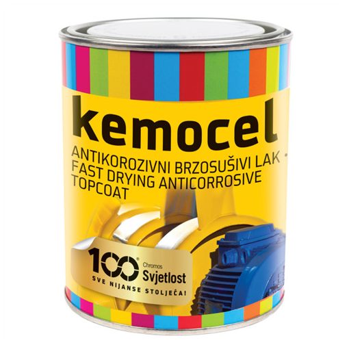 CHROMOS - KEMOCEL BS Zománcfesték (FÉNYES - FEHÉR L401) 0,75 L