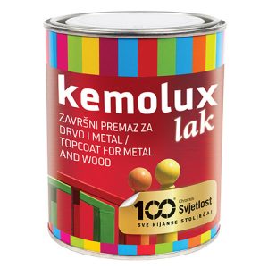   CHROMOS - KEMOLUX LAK Zománcfesték 0,75L (FÉNYES FEHÉR - L401)