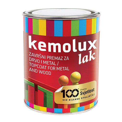 CHROMOS - KEMOLUX LAK Zománcfesték 0,75L (FÉNYES EZÜST -  L9006)