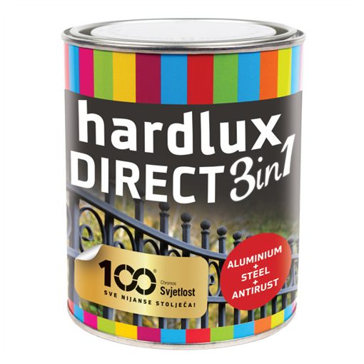 CHROMOS - HARDLUX DIRECT 3in1 (MATT FEKETE - RAL 9005) 0,75L