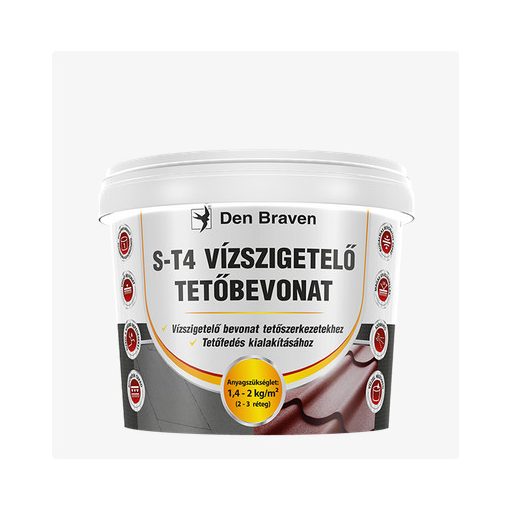 Den Braven - S-T4 Vízszigetelő tetőbevonat 12 kg