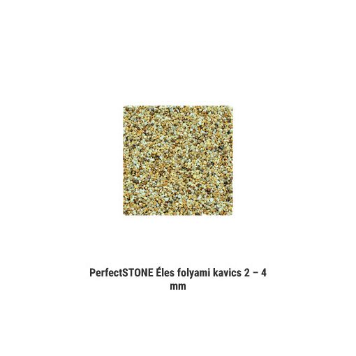 Den Braven - PerfectSTONE - Folyami kavics kőburkolat 25kg ( KK3000 - Éles folyami kavics 2 - 4 mm )