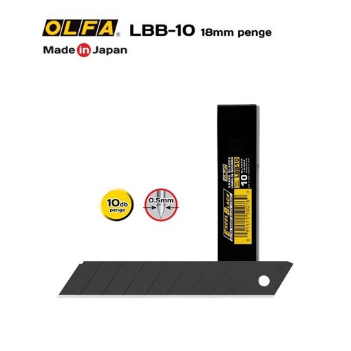 OLFA LBB-10 (18mm-es) pótpenge 10db/csom.