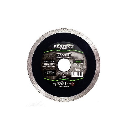 STALCO PERFECT - Gyémántvágókorong (FOLYTONOS) 125x1,4x22,23mm