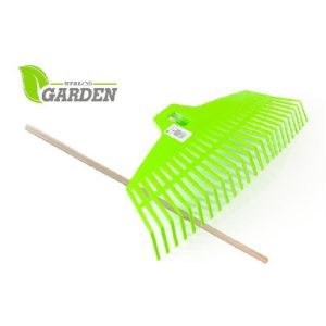   STALCO GARDEN - Lombseprű fa nyéllel 25 fogas 48cm széles 