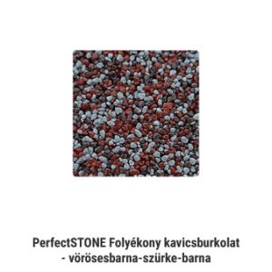   Den Braven - PerfectSTONE - Folyékony kavicsburkolat 15.91kg ( TD5055 - VÖRÖSESBARNA - SZÜRKE - BARNA )