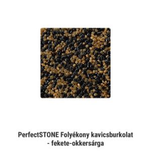   Den Braven - PerfectSTONE - Folyékony kavicsburkolat 15.91kg ( TD5061 - FEKETE - OKKERSÁRGA )