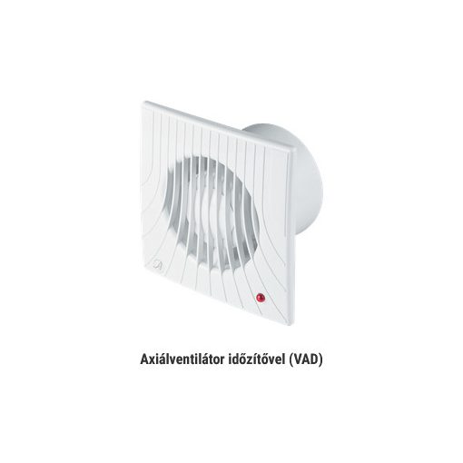 SZELLŐZŐRÁCS - Axiálventilátor időzítővel ( VAD ) ø 120mm